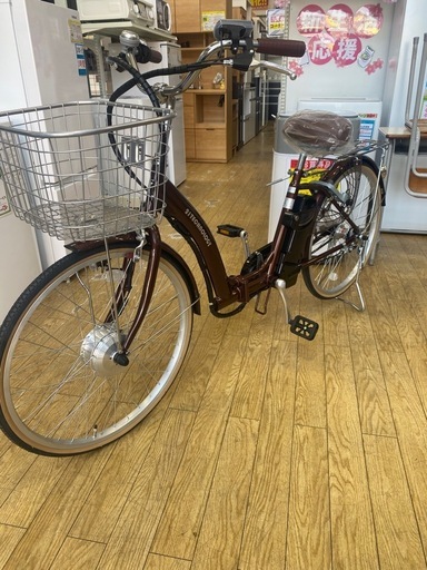 ?21TECHNOLOGY?電動アシスト自転車?24インチ?No.2295UT?