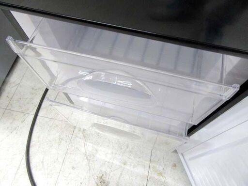 NITORI 2ドア冷蔵庫 106L 2024年製 Nグラシア NTR-106BK ブラック 右開き 100Lクラス 一人暮らし キッチン家電 ニトリ 苫小牧西店