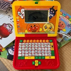 アンパンマン　ずかん　パソコン　パズル　だるまさん　絵本　知育玩具　セットの画像