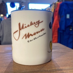 【コメント不要です。直接お店にお越しください】ビンテージ ミッキー SANGO製マグカップの画像