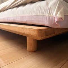 無印良品　すのこベッド　シングルの画像