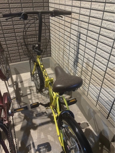 折りたたみ可能_半年使用_自転車