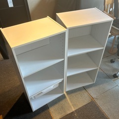 カラーボックス　ホワイトの画像