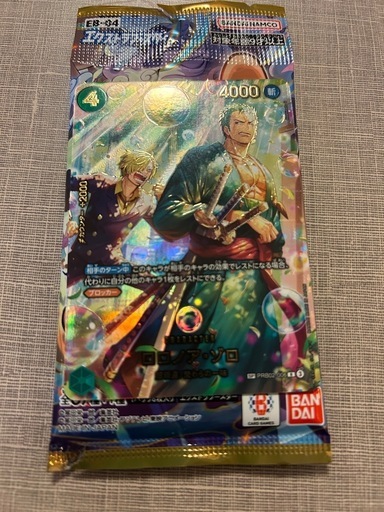 ワンピース カードゲーム ロロノア・ゾロ SP PRB02-006 パラレル