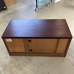 今2602-660 Grani テレビボード 引き出し付き 木製 キズ汚れ有りの画像