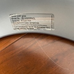 nunaベビーバウンサー グレー 手動タイプの画像