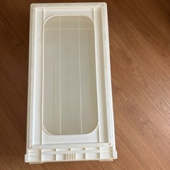 押入れケース　ホワイト　高さ23の画像