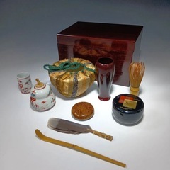 お茶　茶箱ください