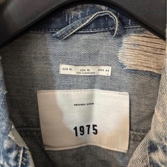 ZARA ザラ　1975 ダメージ加工 Gジャン XLの画像