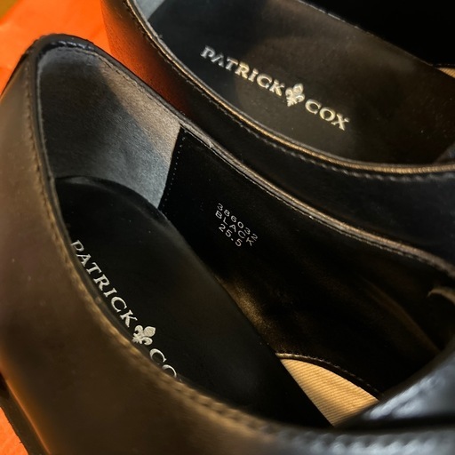 【お値下げ中】新品【紳士靴】PATRICK♣️COXビジネスシューズ【革靴】25.5㎝