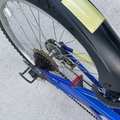 マウンテンバイク 子供用自転車 シマノ製6段変速 24インチ 21テクノロジー(21Technology) KD246(ブルー)の画像