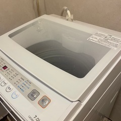 洗濯機　使用期間２年半　の画像