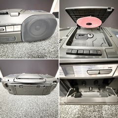 ★手渡しのみ SONY CFD-6 CDラジカセ 昭和レトロ 96年製 ラジカセ【B872-N765-1】の画像