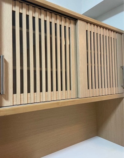 来週処分　ニトリ　レンジボート　木製キャビネット 120cm
