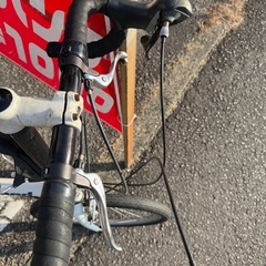 クロモリ折り畳みミニベロロードバイクの画像