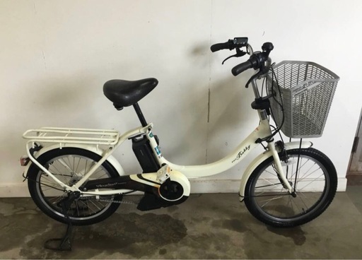 A-426△ y 岐阜発/ヤマハ PAS Babby/電動アシスト自転車/20インチ/3段変速/バッテリー8.7Ah/充電器なし/走行