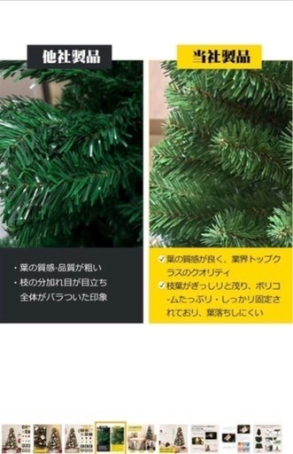 クリスマスツリー LEDライト　オーナメント