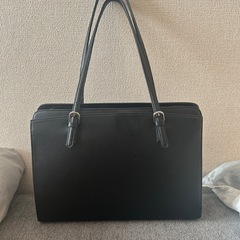【美品】黒リクルートバッグ 就活・面接用 A4対応の画像