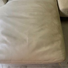 美品　大きいレザーソファの画像