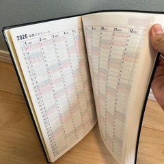 2026年スケジュール帳(新品未使用)の画像