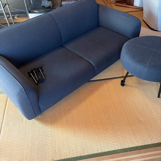 フランフランソファー　オットマン付き