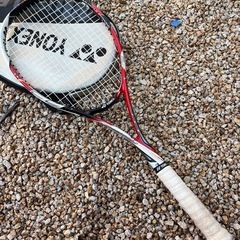 ヨネックス 軟式テニスラケット 3本セット 袋付き 部活・練習用※早い者勝ちの画像