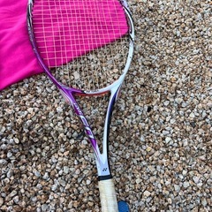 ヨネックス 軟式テニスラケット 3本セット 袋付き 部活・練習用※早い者勝ちの画像