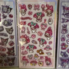 マイメロ クロミ ウォーターシール 水シール ボンボンドロップの画像