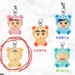 クレヨンしんちゃん　めじるしアクセサリー　ガチャガチャ　未開封❷の画像