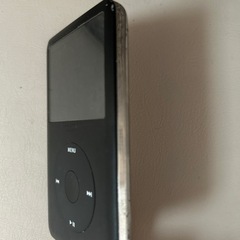 Apple  iPod classic80GB　充電ケーブル付き　ブラック　シルバーの画像