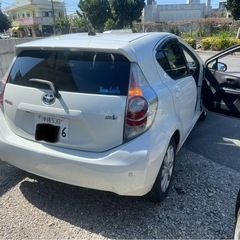 トヨタ　アクア　本土中古車販売です^ - ^の画像