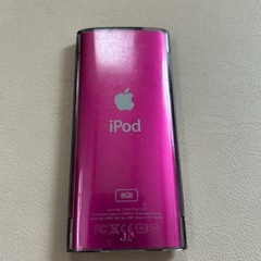 iPod  ピンク　スピーカー　充電ケーブル　充電器の画像