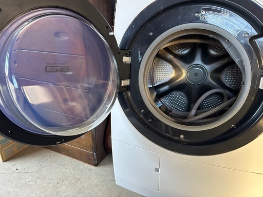 日立 2020年製 BD-SV110EL 11kg/6kg ドラム式洗濯乾燥機 ビッグドラム 左開き ホワイト
