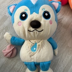 けけちゃまリュック&ガラピコぷ〜ぬいぐるみの画像