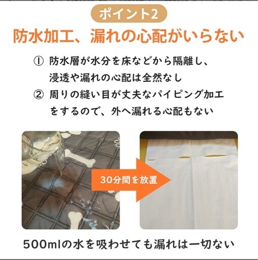 カラーは無地のグレーです‼️4枚おまとめ ペットシーツ 洗える 大判 特大 犬 猫 ペット おしっこマット おしっこパッド ペット用おしっこマット ペット マット トイレシート 布 防水 速乾 抗菌 消臭 滑り止め付き 老犬 介護 繰り返し利用可能 小型 中型 大型 エコ 超吸収 XL
