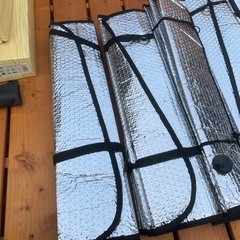 サンシェード　5枚セット　サイズバラバラの画像