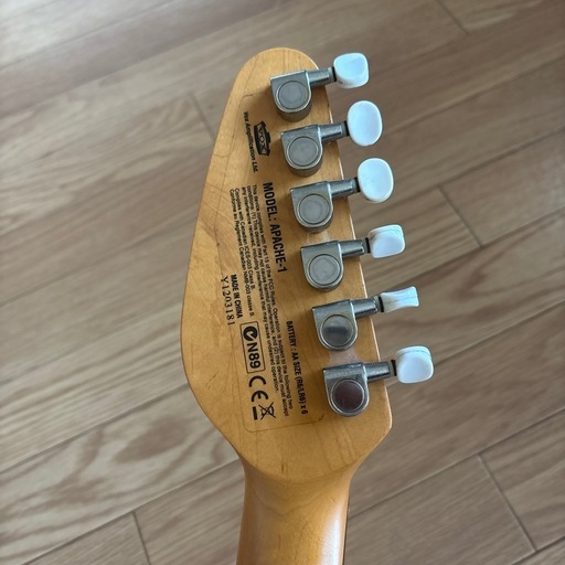 VOX APACHE-1 アンプ内蔵エレキギター 動作確認済み