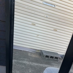 【引き取りor有料配送】　全身ミラー 姿見 スタンドミラー 自立式 ブラック 大型 鏡 インテリア 玄関 の画像