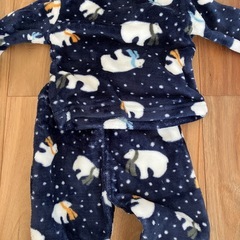 Miracle Box ベビーパジャマ 80cm ネイビーの画像