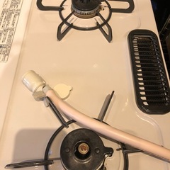 【美品】パロマ　二口ガスコンロ　PA-S42H-1Rの画像