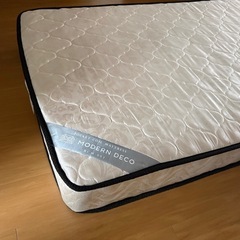 モダンデコ シングル ポケットコイルマットレスの画像
