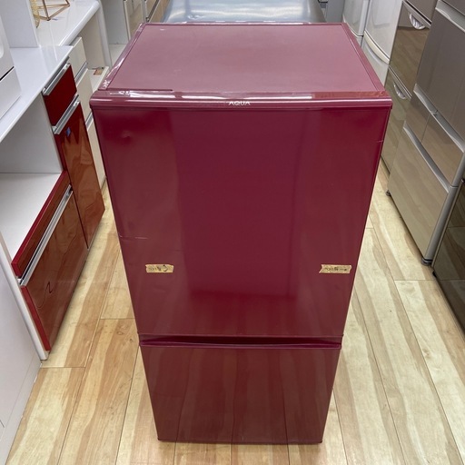 AQUA 157L 冷凍冷蔵庫【リサイクルフカツ岡崎倉庫店】260213YS-17