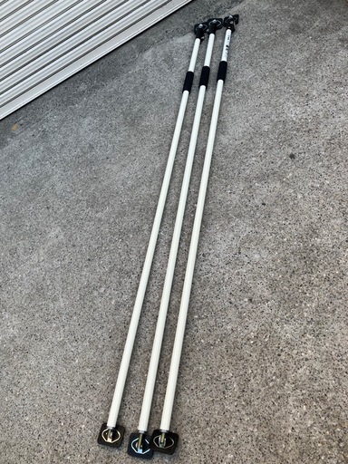 3本セットバラ売り可能⭕️長い〜突っ張り棒スタンド