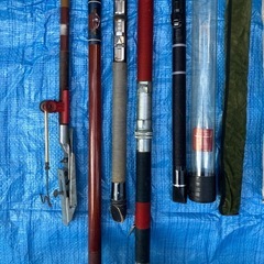釣竿　竿受け　ウキ（取引相手決定済み）の画像