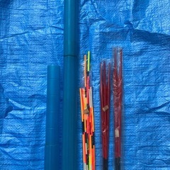 釣竿　竿受け　ウキ（取引相手決定済み）の画像