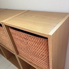 ラタンボックス付き　ボックスの画像