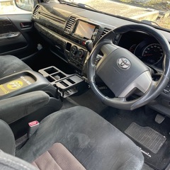 ハイエース200系1型改3型フェイス　スーパーGL2.5ディーゼル4WD カスタム多数の画像