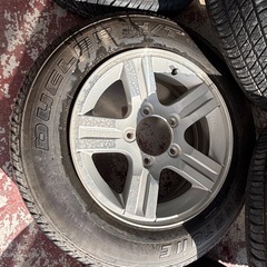 ジムニータイヤセットスペア込み
の画像