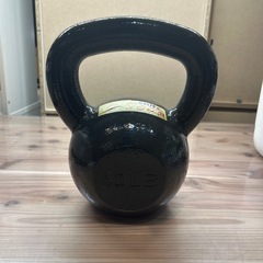【ダンベル】【ケトルベル18kg40ポンド】クリーニング済み【管理番号0213】知の画像