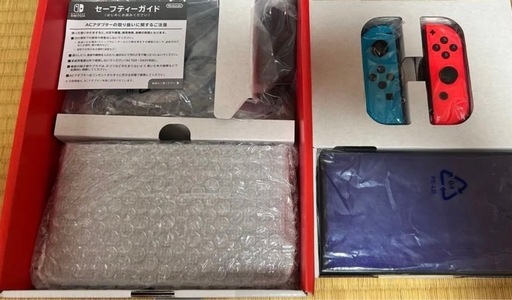 ほぼ未使用 任天堂 Switch 有機ELモデル